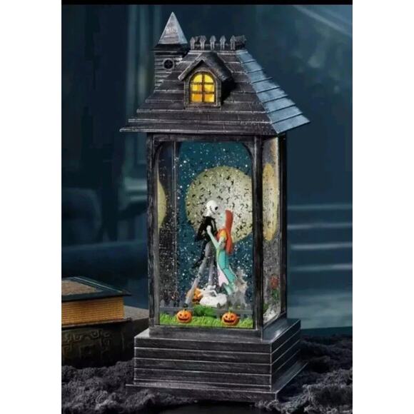 The Nightmare Before Christmas Halloween Lantern with Lights & Music NIB - Picture 1 of 9